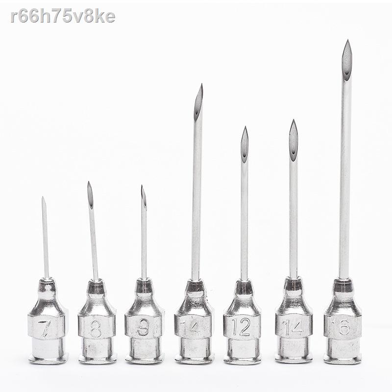 Veterinary mixed stainless steel needle set Pig cattle sheep dog animal injection needle Syringe vac