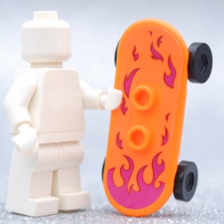 LEGO Orange Skateboard ACCESSORIES - LEGO® Minifigures Authentic เลโก้แท้