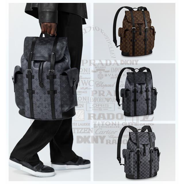 LV/Christopher/Medium/Men Backpack