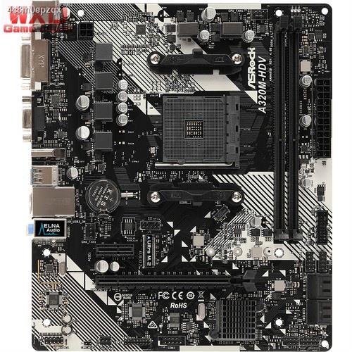 For ASRock A320M-HDV R4.0 Motherboard For AMD A320 Socket AM4 DDR4 32GB Micro ATX Desktop Mainboard 