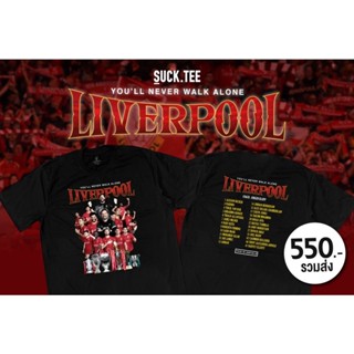 [⚡️ฟอลร้าน ลดเพิ่ม!⚡️] เสื้อยืดคอตตอน 100% ลาย Best Team of Liverpool