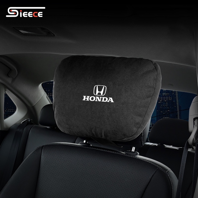 Sieece หมอนในรถยนต์ หมอนรองคอในรถยนต์ รถยนต์อุปกรณ์ภายในรถยนต์ สำหรับ Honda City Jazz HRV Civic Brio Accord BRV Mobilio CRV Vezel Odyssey Fit