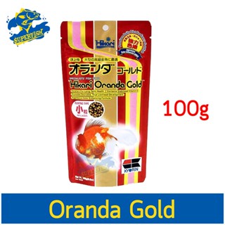 อาหารสำหรับปลาทอง Hikari Orando Gold 100 g.