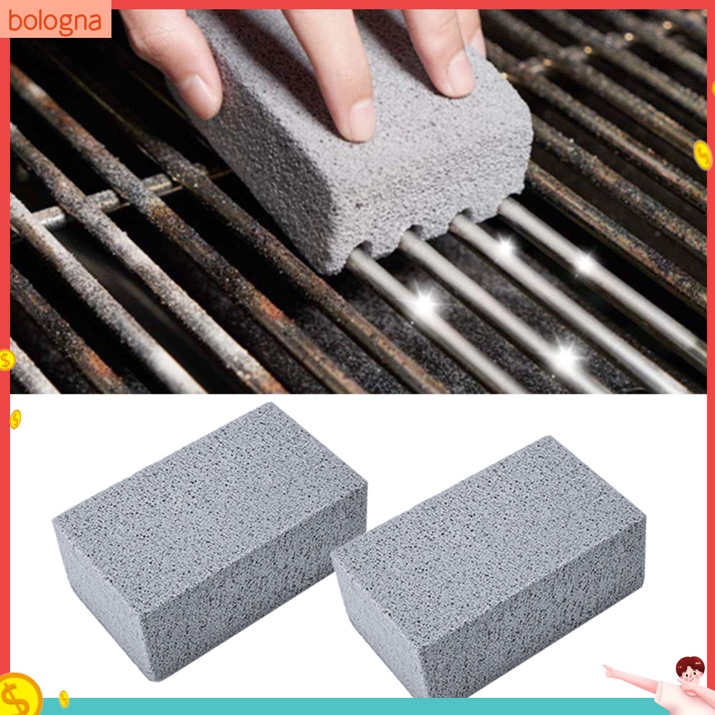 [Bologna] bo เครื่องมือทําความสะอาดตะแกรงบาร์บีคิว 2 ชิ้น