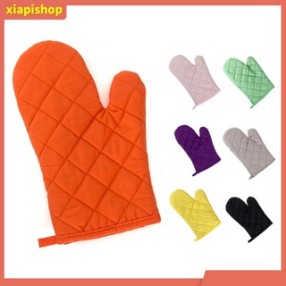 XIAPI+ ถุงมือผ้าฝ้ายกันความร้อนสำหรับทำอาหาร