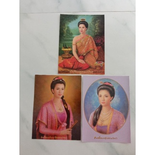 รูปภาพ ภาพมงคล (ได้3ใบ เลือกแบบได้)พระสุพรรณกัลยา บูชากราบไหว้ เสริมโชคลาภ ของขวัญ ของฝาก ที่ระลึก