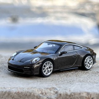 T TSM MINIGT โมเดลรถยนต์อัลลอย Porsche 1/64 911 992 GT3 373 #