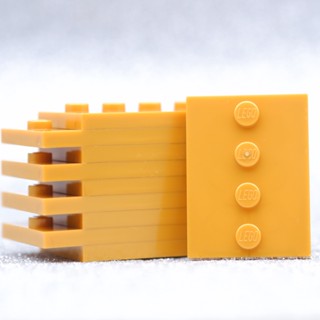 LEGO เพลท ทอง minifig 10 แผ่น - LEGO เลโก้ มินิฟิกเกอร์ ตัวต่อ ของเล่น PLATE