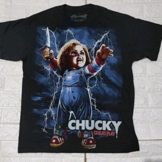 เสื้อยืดหนังสยองขวัญ🔪☠️ CHUCKY งาน ดาบแดง Mexico หายากมากๆ ทำน้อยมาก