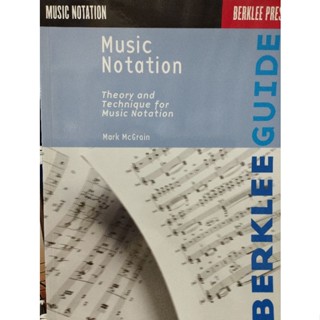 BERKLEE PRESS MUSIC NOTATION (HAL)073999493993