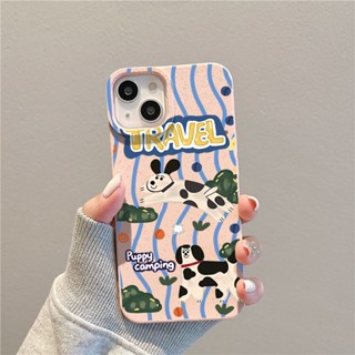 เคสโทรศัพท์มือถือ ลายจุด สุนัข สําหรับ Apple Iphone 14 13pro 11 12 xsmax 6 7 8