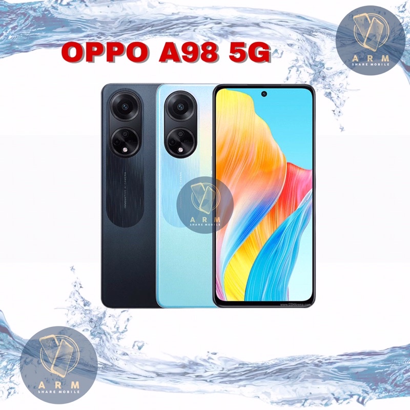 OPPO A98 5G  8/256GB‼️แอคแล้ว‼️เครื่องศูนย์ไทยประกันศูนย์ไทย(เครื่องdemoประกันเดินแล้ว)