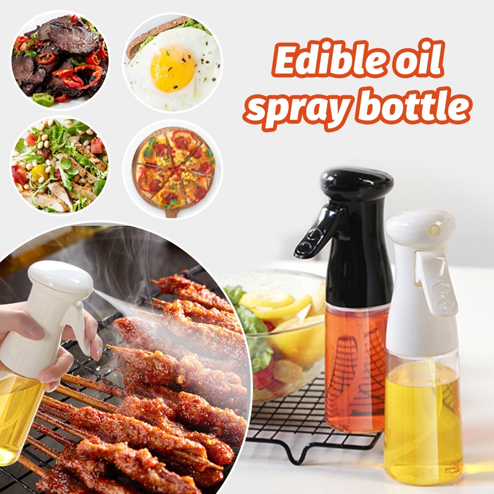 210ml Oil Spray Bottle Cooking Baking Vinegar Mist Sprayer Barbecue Spray Bottle for Kitchen Cooking
