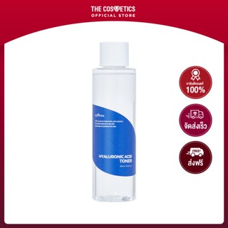 Isntree Hyaluronic Acid Toner 200ml **ไม่รวมส่ง     โทนเนอร์สูตรไม่มีแอลกอฮอล์