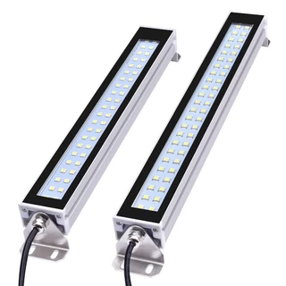 หลอดฟลูออเรสเซนต์ประหยัดพลังงาน LED 24V 110 โวลต์ 220 โวลต์ Super Bright เครื่อง CNC โคมไฟทำงานป้องจักรเย็บผ