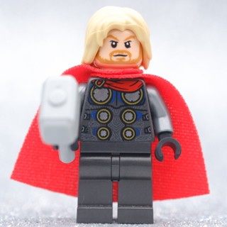 LEGO Thor Gray HERO MARVEL - LEGO เลโก้ มินิฟิกเกอร์ ตัวต่อ ของเล่น