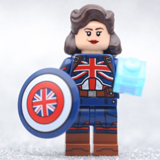 LEGO Captain Carter - Marvel Studios HERO MARVEL - LEGO เลโก้ มินิฟิกเกอร์ ตัวต่อ ของเล่น