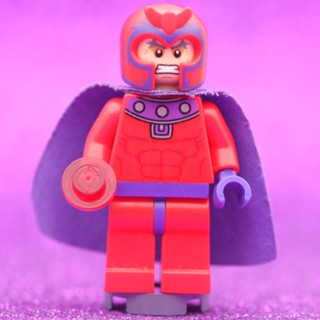 LEGO Magneto *used ( สินค้ามือสอง ) HERO MARVEL - LEGO เลโก้ มินิฟิกเกอร์ ตัวต่อ ของเล่น