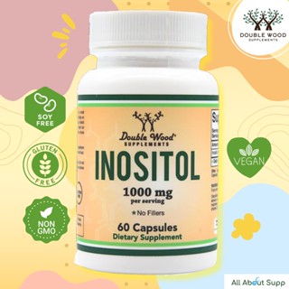 Inositol by Double Wood 🌺ช่วยปรับสมดุลฮอร์โมนเพศหญิง ส่งเสริมการตกไข่ ลดความเสียงถุงน้ำรังไข่หลายใบ🌺