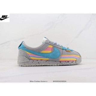 ของแท้ Nike Cortez Union x Joint Limited Nike Forrest Gump รองเท้าผ้าใบลําลอง เหมาะกับการวิ่ง ไซซ์ 36-45 หลา