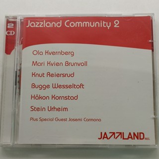 แผ่น Cd เพลง JAZZLAND COMMUNITY 2 OLA KVERNBERG จํานวน 2 แผ่น