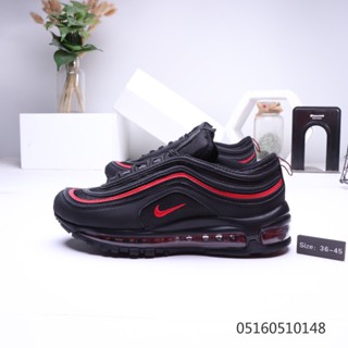 Original Nike air MAX 97 รองเท้ากีฬา รองเท้าวิ่ง คลาสสิก ป้องกันการสั่นสะเทือน