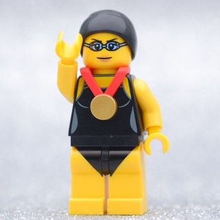 LEGO Swimming Champion Series 7 - MINIFIGURE SERIES LEGO เลโก้ มินิฟิกเกอร์ ตัวต่อ ของเล่น