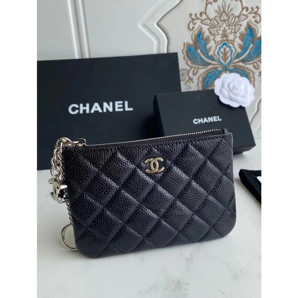 ชาแนล Chanel Lady กระเป๋าใส่เหรียญกระเป๋าใส่กุญแจ A50168