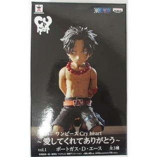 ฟิกเกอร์การ์ตูนญี่ปุ่น Portgas D. Ace One Piece Cry Heart Thank You For Loving Me~ Vol.1 A Figure L05309643