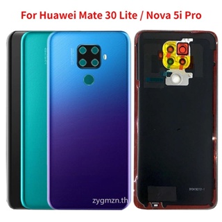 อะไหล่ฝาครอบแบตเตอรี่ ด้านหลัง สําหรับ Huawei Mate 30 Lite Huawei Nova 5i Pro Bac