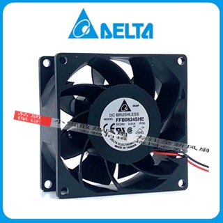 พัดลมระบายความร้อนอินเวอร์เตอร์ สําหรับ Delta FFB0824SHE 8038 24V 0.51A