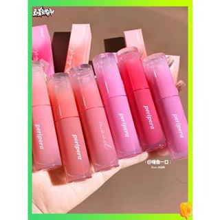 ลิปสติก ลิปกลอส Peripera Feilifera Bingtang Lip Glaze ผลิตภัณฑ์ใหม่ Mirror Water Light Lip Gloss Lip Lip 03 Transparent Glass Lip Pure Desire