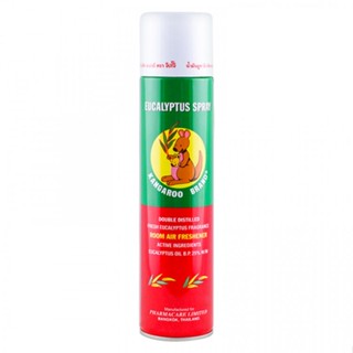 Kangaroo Eucalyptus Spray 300 ML. สเปรย์ น้ำมันยูคาลิปตัส กลิ่นหอม ตราจิงโจ้ 1 กระป๋อง