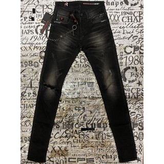 CPS CHAPS JEANS MODERN ROCK RON 03 SIZE 27 กางเกงยีนส์ผู้ชาย เดฟชาย ผ้ายืดมาก (ซีพีเอสแชปส์) สภาพใหม่มาก พี่ตูน Bodyslam