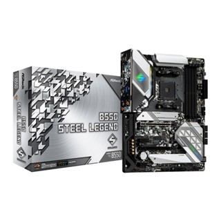 อุปกรณ์คอมพิวเตอร์ ; MAINBOARD (เมนบอร์ด) AM4 ASROCK B550 STEEL LEGEND