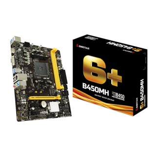 อุปกรณ์คอมพิวเตอร์ / MAINBOARD (เมนบอร์ด) AM4 BIOSTAR B450MH