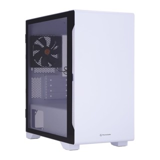 อุปกรณ์คอมพิวเตอร์ - CASE (เคส) THERMALTAKE S100 TEMPERED GLASS SNOW EDITION (WHITE) (MICRO-ATX)