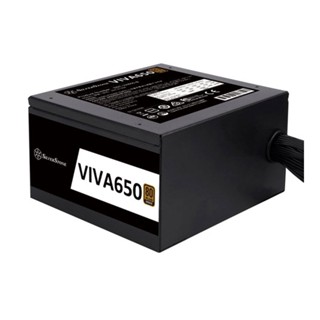 อุปกรณ์คอมพิวเตอร์ +++ POWER SUPPLY (อุปกรณ์จ่ายไฟ) SILVERSTONE VIVA650 - 650W 80 PLUS BRONZE