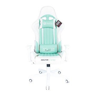 GAMING CHAIR (เก้าอี้เกมมิ่ง) NEOLUTION E-SPORT PASTEL COLOR GREEN WHITE (สินค้าต้องประกอบก่อนใช้งาน){}