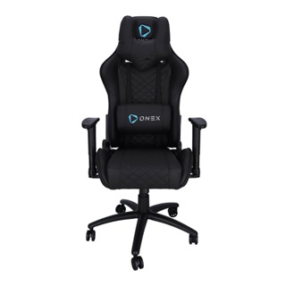 อุปกรณ์สำหรับเกมเมอร์ ! GAMING CHAIR (เก้าอี้เกมมิ่ง) ONEX GX3 (BLACK)