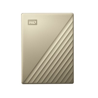 อุปกรณ์จัดเก็บข้อมูล ;; 4 TB PORTABLE HDD (ฮาร์ดดิสก์พกพา) WD MY PASSPORT ULTRA (GOLD) (WDBFTM0040BGD)