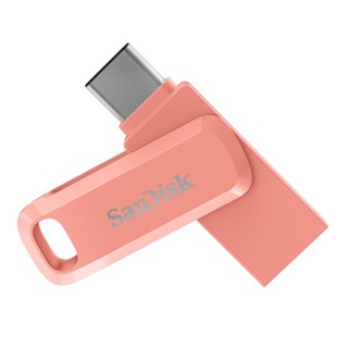 อุปกรณ์จัดเก็บข้อมูล ^ 256 GB FLASH DRIVE (แฟลชไดร์ฟ) SANDISK ULTRA DUAL DRIVE GO (SDDDC3-256G-G46PC)