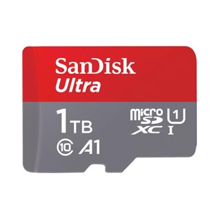 อุปกรณ์จัดเก็บข้อมูล // 1 TB MICRO SD CARD (ไมโครเอสดีการ์ด) SANDISK ULTRA MICROSDXC UHS-I CARD (SDSQUAC-1T00-GN6MN)