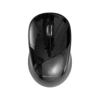 คีย์บอร์ด และเมาส์ () MOUSE (เมาส์ไร้สาย) MICROPACK MP-771W ST WIRELESS SILENT MOUSE (BLACK)