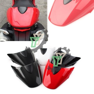 Motorcycle Rear Seat Cover Cowl Fairing Passenger Pillion Tail Back Cover For Ducati Monster 696 ABS Plastic Accessories