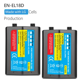 4000MAh ENEL18d D6แบตเตอรี่ EN-EL18d สำหรับ Nikon Z9, D4,,EN-EL18D,