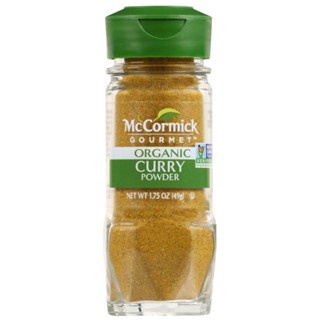 แม็คคอร์มิคออร์แกนิคผงกะหรี่ 49กรัม  /  Mccormick Organic Curry Powder 49g.