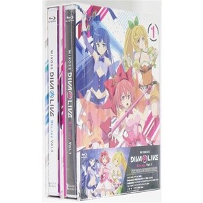 [Ĕф Japan] Wixoss Diva(A)Live! First Press Limited Edition ชุดปรับระดับเสียง 2 ชิ้น Blu-Ray L05325652