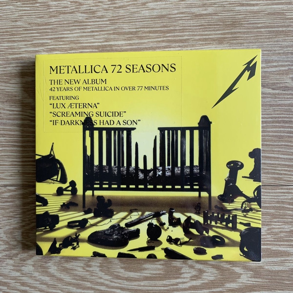 【CD】Metallica 72 Seasons 2023 อัลบั้มใหม่ยังไม่ได้เปิด