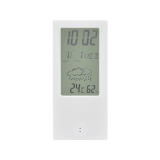 KASSA HOME นาฬิกาปลุกตั้งโต๊ะดิจิทัล WF-Meter รุ่น EE8038WF สีขาว